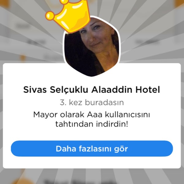 Снимок сделан в Sivas Keykavus Hotel пользователем Süreyya . 6/19/2019
