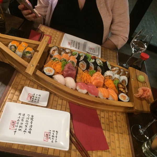 Photo taken at Tokyo Sushi by Lieselotte on 2/24/2017