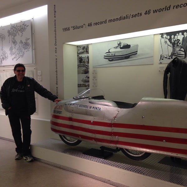 Photo taken at Ducati Motor Factory &amp; Museum by Mariângela Í. on 10/27/2015