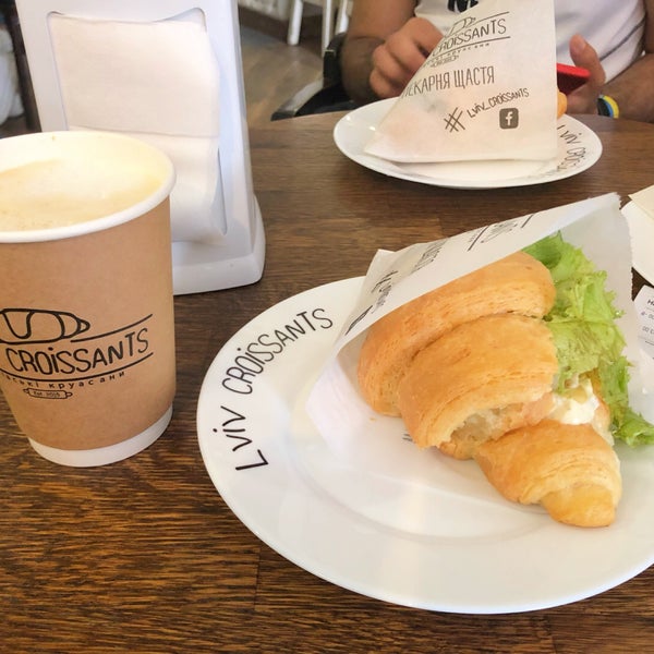 Photo taken at Lviv Croissants by Hatice M. on 8/1/2019