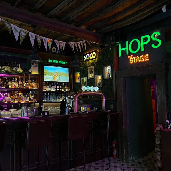 4/21/2024 tarihinde Neslihan Ş.ziyaretçi tarafından Hops Irish Pub&amp;Stage'de çekilen fotoğraf