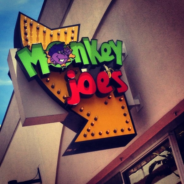 Photo taken at Monkey Joe&#39;s - Pointe Orlando by Jennifer M. on 5/26/2013