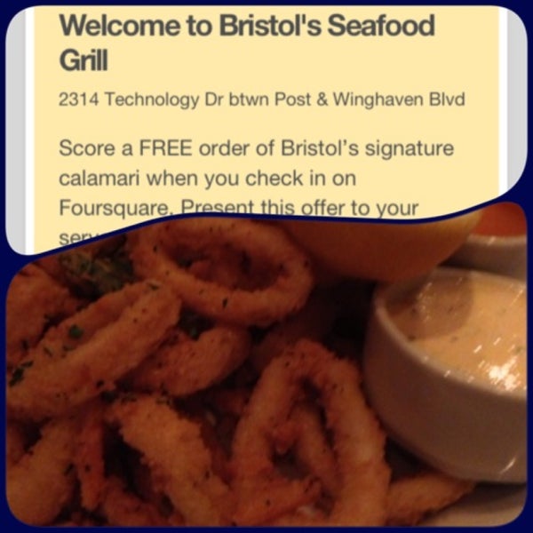 5/8/2013 tarihinde Peter G.ziyaretçi tarafından Bristol Seafood Grill'de çekilen fotoğraf