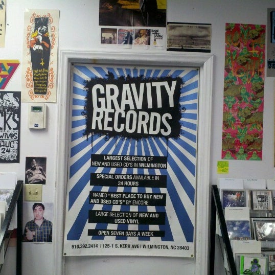 Photo taken at Gravity Records by Nancy T. on 9/15/2012