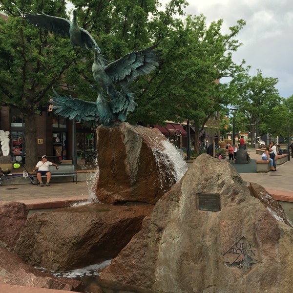 Photo taken at Old Town Square by Cade P. on 6/7/2016