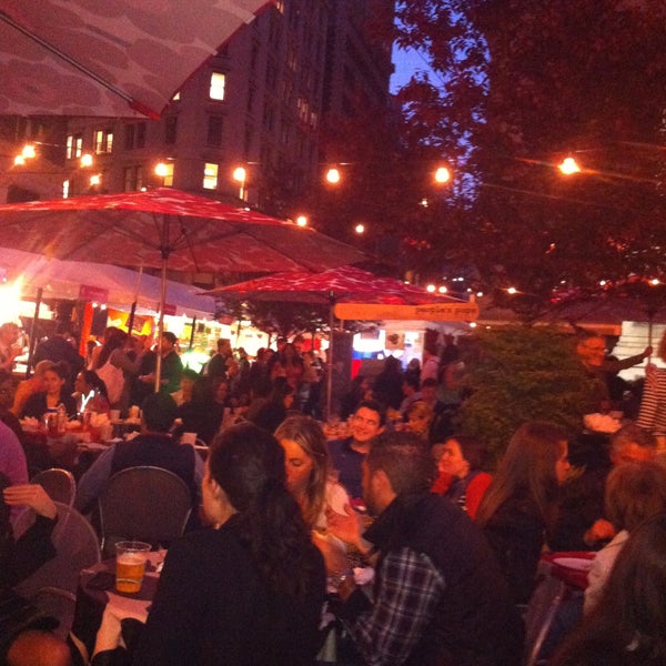 Photo taken at Mad. Sq. Eats by Sharwrkmom on 5/16/2013