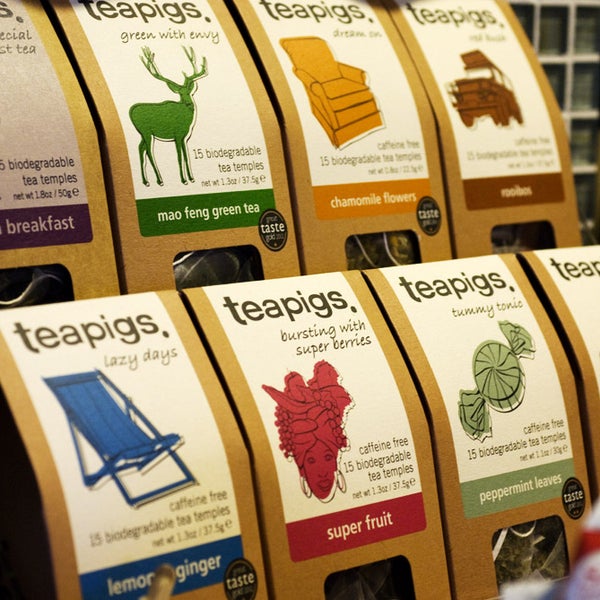 We serve fantastic Teapigs teas at The Coffee Box - Pop in and try some of the wonderful choice that we have!