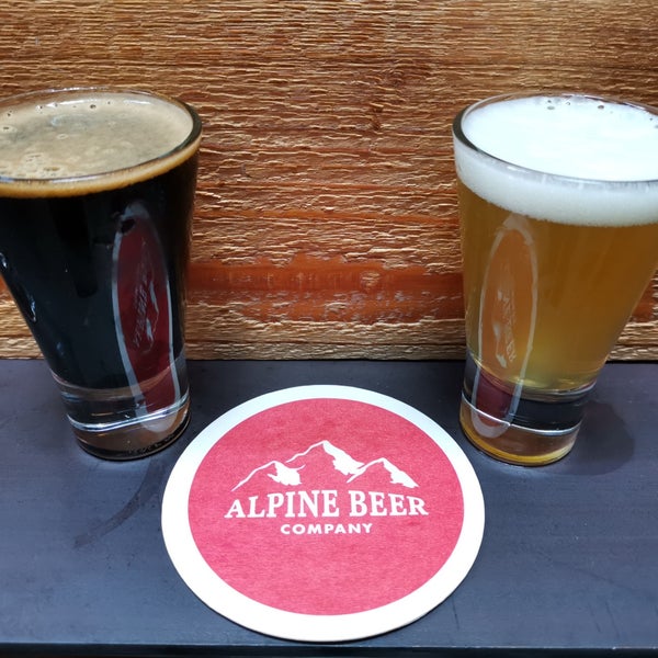 Photo taken at Alpine Beer Company by Daniel C. on 2/16/2019