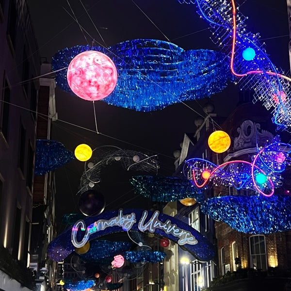 Photo taken at Carnaby Street by Agnes K. on 12/17/2023