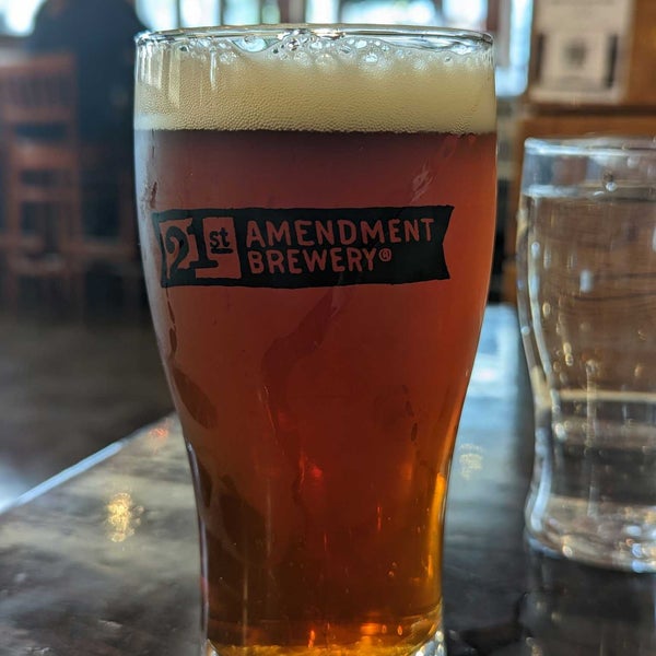 Photo taken at 21st Amendment Brewery &amp; Restaurant by Chris H. on 9/20/2022