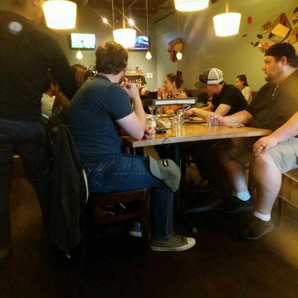 Photo taken at Blue Line Pizza by Eric W. on 5/19/2017