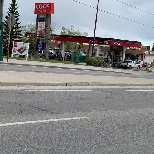 Calgary Coop Fuel Station in Northwest Calgary