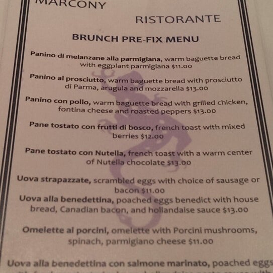 Photo taken at Marcony Restaurant by Caroline Kay Hwa T. on 6/15/2013