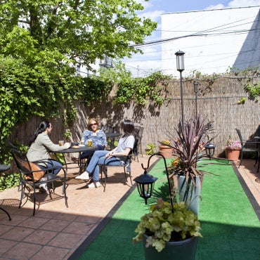 This AstroTurf-covered beer bar disguised as a Chicago-themed hangout is the perfect place to unwind. Come and relax in a patio chair and peruse more than 20 craft selections, which rotate frequently.