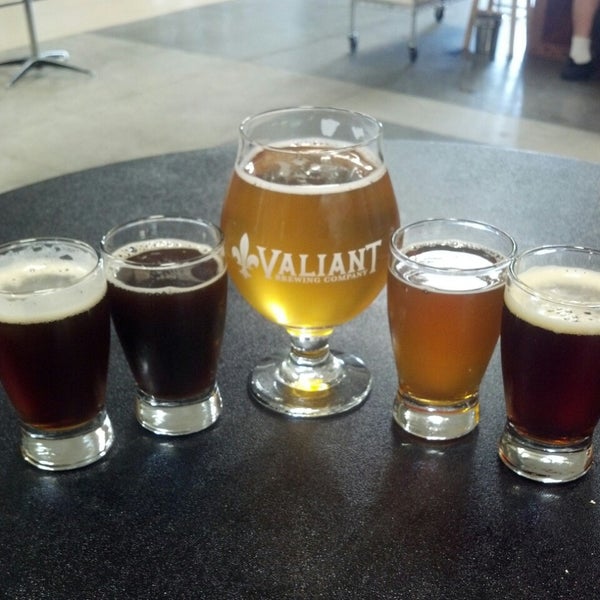 Photo taken at Valiant Brewing Company by Nathaniel M. on 3/23/2013
