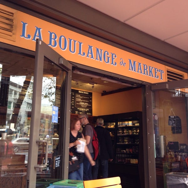 9/4/2014 tarihinde Niky S.ziyaretçi tarafından La Boulange de Market'de çekilen fotoğraf
