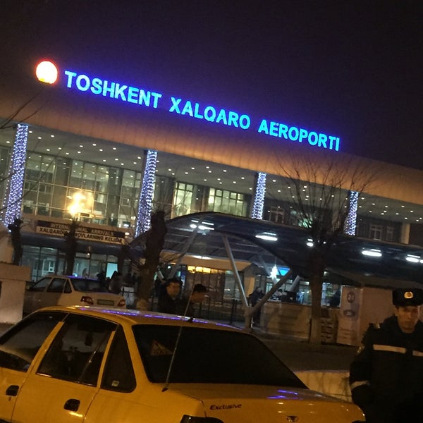 Снимок сделан в Международный аэропорт Ташкент (TAS) пользователем 🎀Margo🎀 1/23/2016