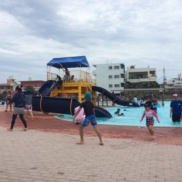 嘉手納町兼久海浜公園ウォーターガーデン 嘉手納町 沖縄県