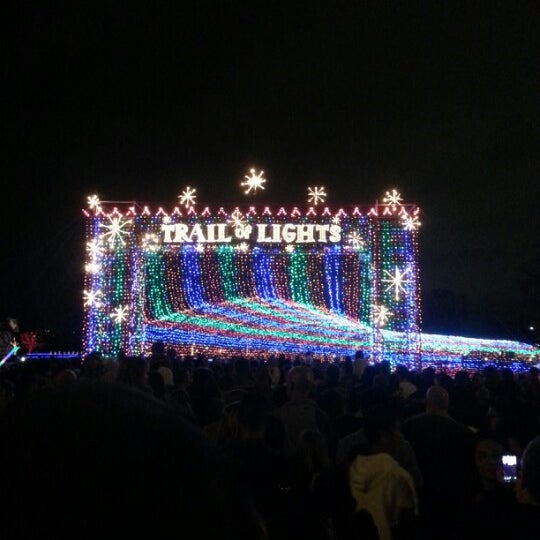 Photo taken at Austin Trail of Lights by Bryan D. on 12/23/2012