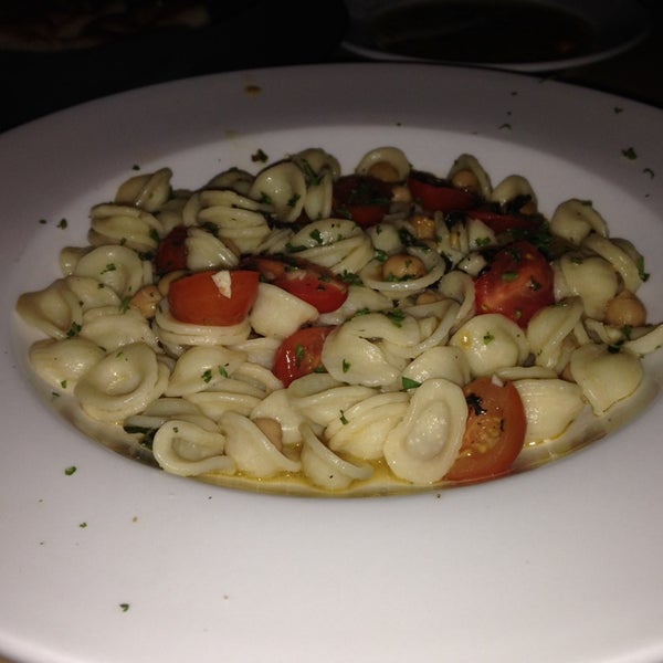 Vegan options are available by request!! Or try the oricchiette pasta with tomatoes, mint, & white wine sauce.