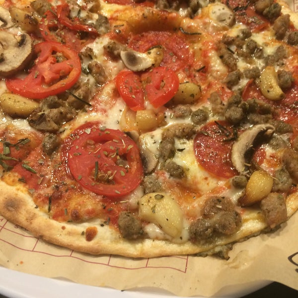 Photo taken at MOD Pizza by Michael M. M. on 7/22/2015