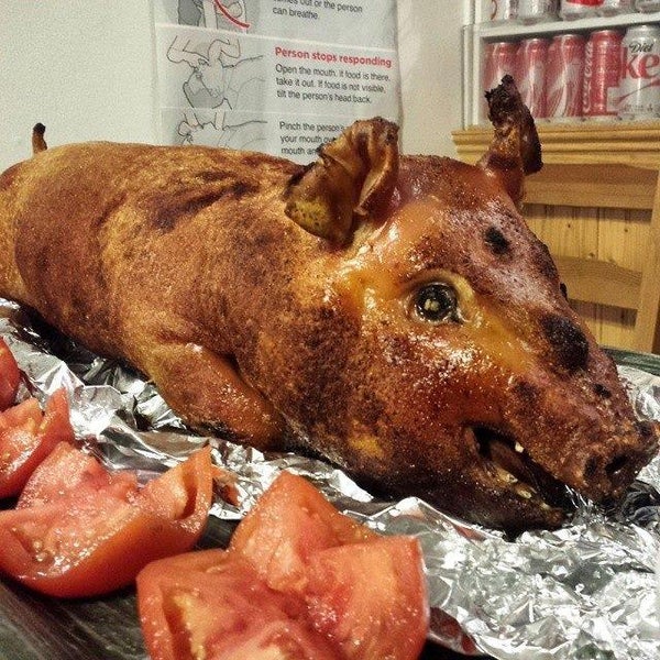 Lechon party available @ Papa's Kitchen by reservation/ Phone 347-724-9586