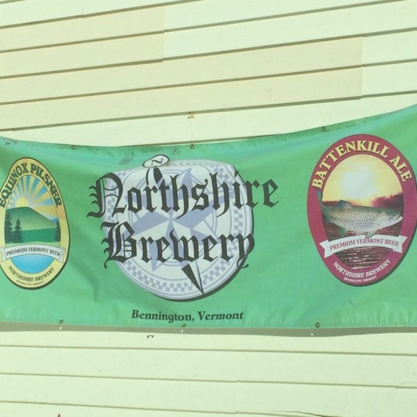 Photo taken at Northshire Brewery by Glen S. on 2/28/2015
