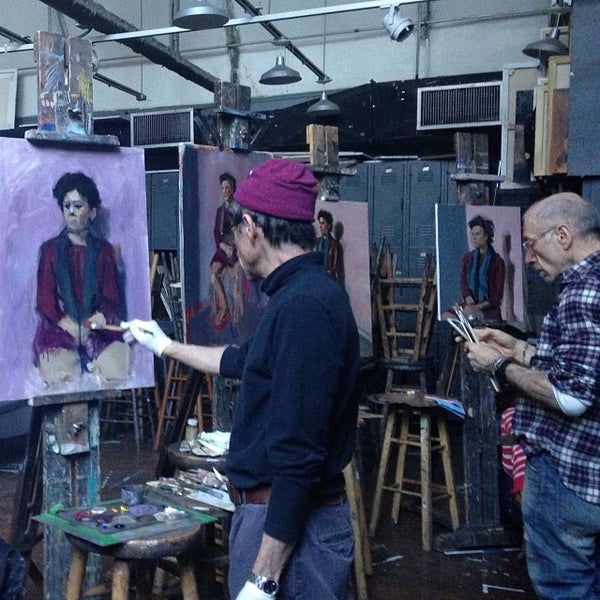 1/26/2014 tarihinde Jamila L.ziyaretçi tarafından Art Students League of New York'de çekilen fotoğraf