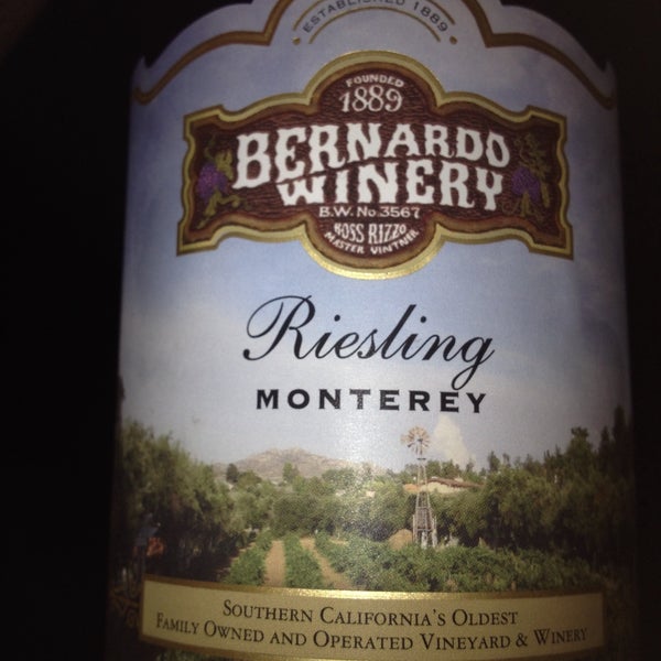 12/30/2014にRebecca H.がBernardo Wineryで撮った写真