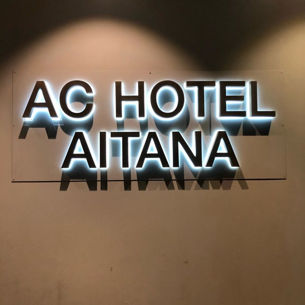 Das Foto wurde bei AC Hotel by Marriott Aitana von Iswara A. am 11/3/2019 aufgenommen