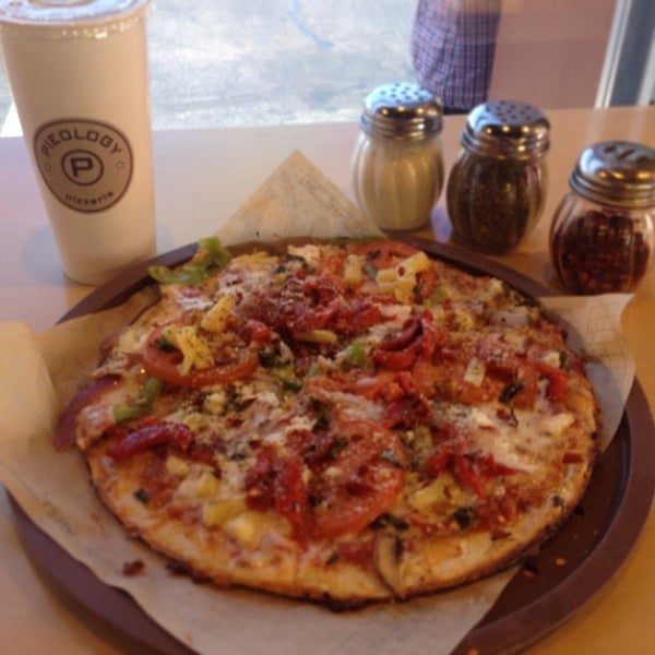 Photo taken at Pieology Pizzeria by SK M. on 8/20/2013