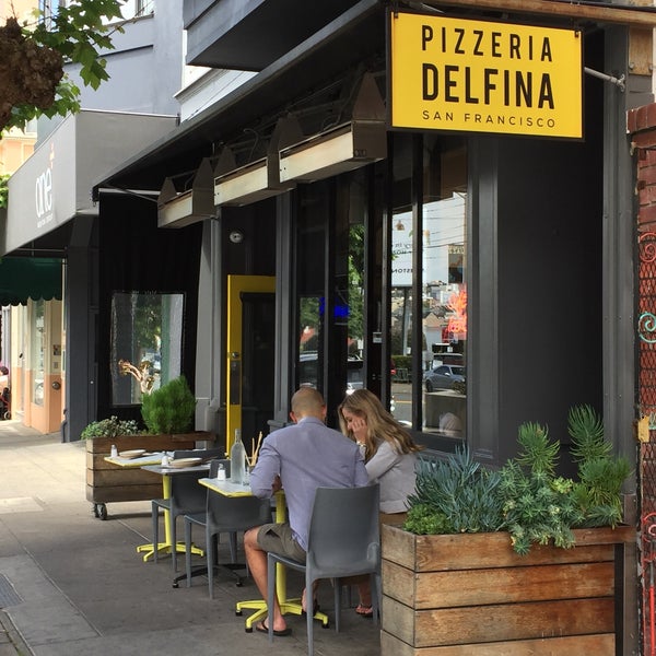 Photo taken at Pizzeria Delfina by Andrew D. on 5/26/2019