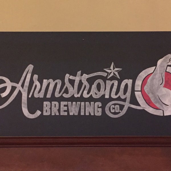 Photo taken at Armstrong Brewing Company by Andrew D. on 1/31/2019