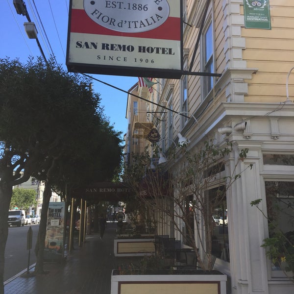 Photo taken at The San Remo Hotel by Andrew D. on 9/15/2019