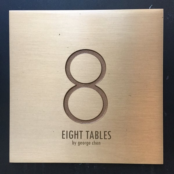 Photo taken at Eight Tables by George Chen by Andrew D. on 12/25/2019
