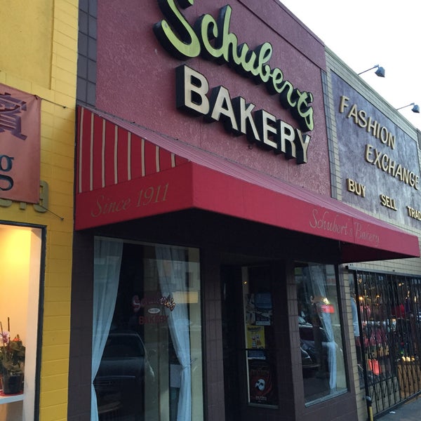 Photo taken at Schubert’s Bakery by Andrew D. on 2/7/2019