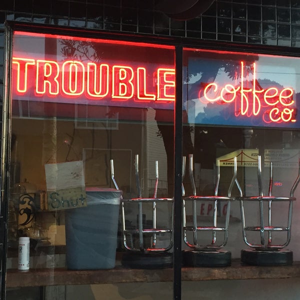 Das Foto wurde bei Trouble Coffee von Andrew D. am 1/5/2019 aufgenommen