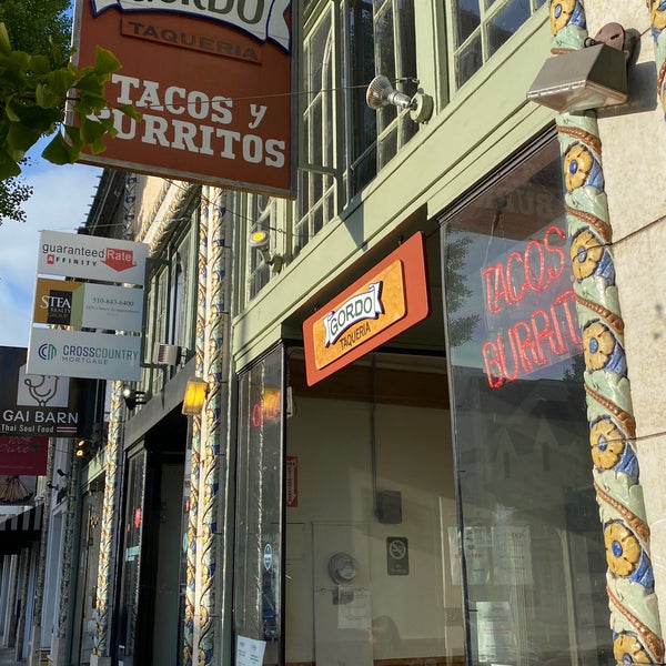 Gordo Taqueria Burrito Restaurant in Berkeley