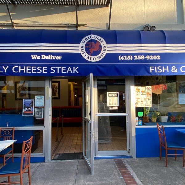 Original Buffalo Wings (Now Closed) Downtown San Rafael 4 tips