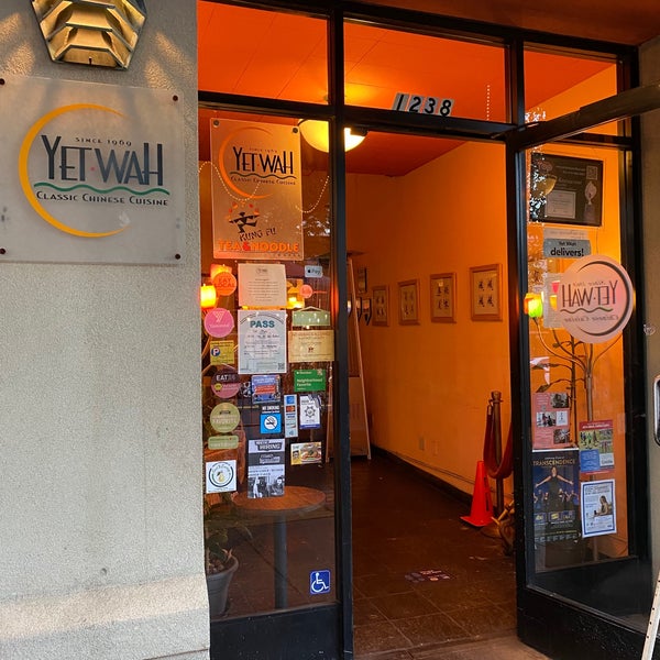 Yet Wah Restaurant Downtown San Rafael 1238 4th St