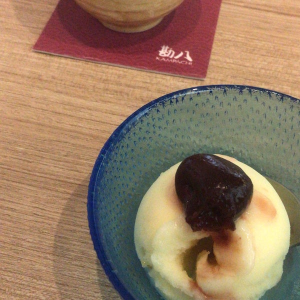 Yuzu sorbet, not many places has this. Give it a shot.