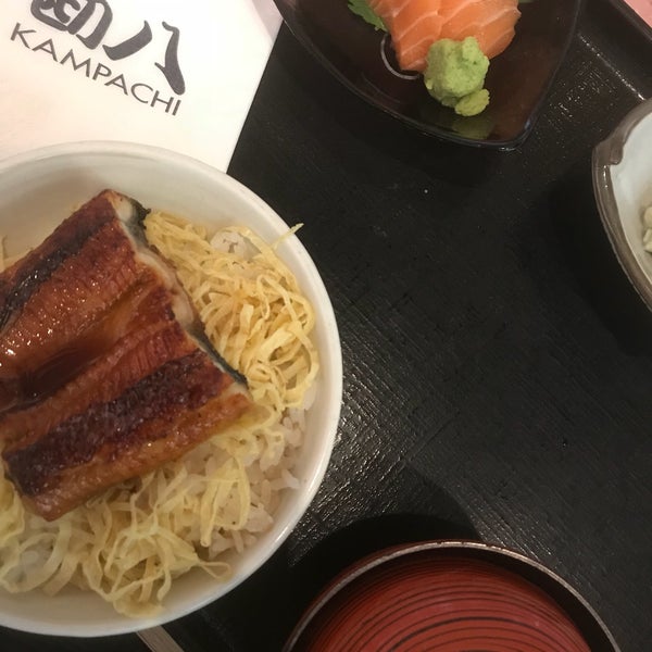 Unagi is superb. Grill to perfection and with a slight brush of the sauce. Definitely a quality meal. Sashimi is fresh and thick too.