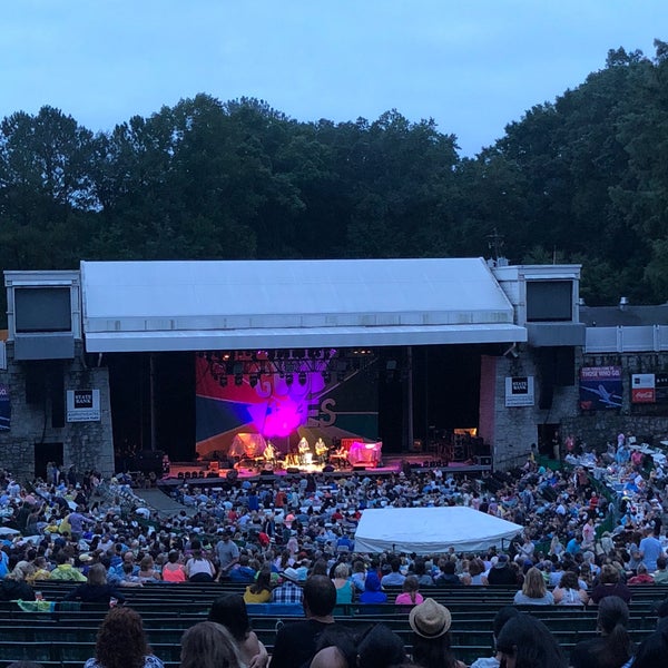 Photo taken at Chastain Park Amphitheater by Marina M. on 8/19/2018