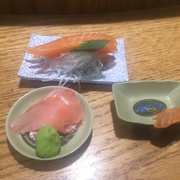 Photo taken at Isobune Sushi by Julia S. on 10/2/2017