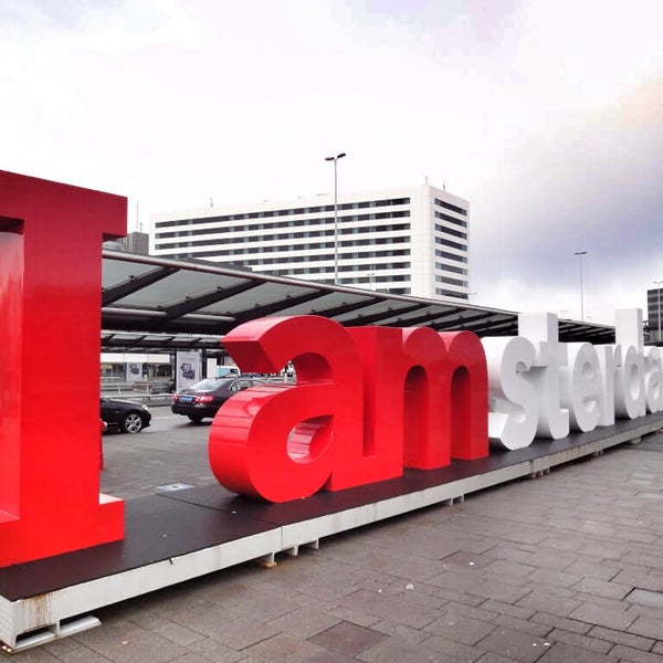 Photo taken at Amsterdam Airport Schiphol (AMS) by Vlad S. on 4/7/2015