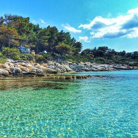 Пляж Черногории sani Beach