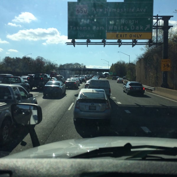 Exit 28 MD 650 (New Hampshire Avenue) / White Oak, Takoma Park