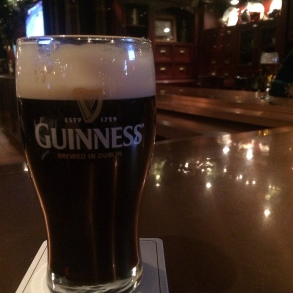 Photo taken at The OverDraught Irish Pub by Matthew S. on 12/30/2013