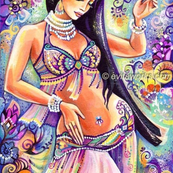 Картина восточная танцовщица