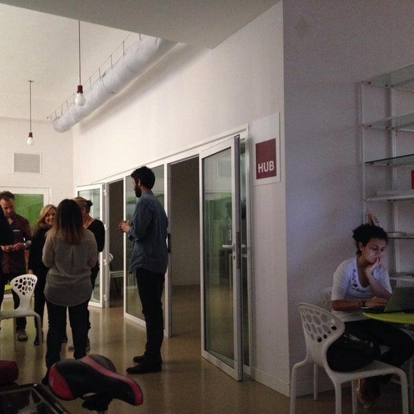 Photo taken at Impact Hub Roma by Elena M. on 5/24/2014